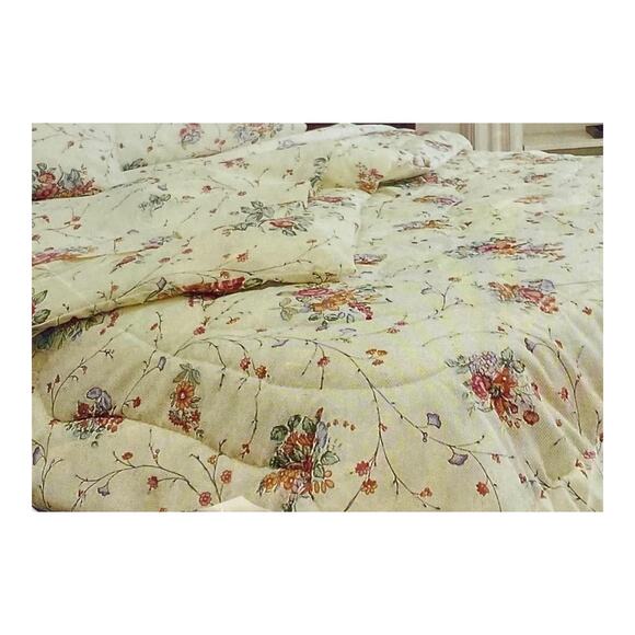 Springmaid Vintage Heritage Stencil Double Flat Fitted Standard Cases Sheet Set - Picture 5 of 6